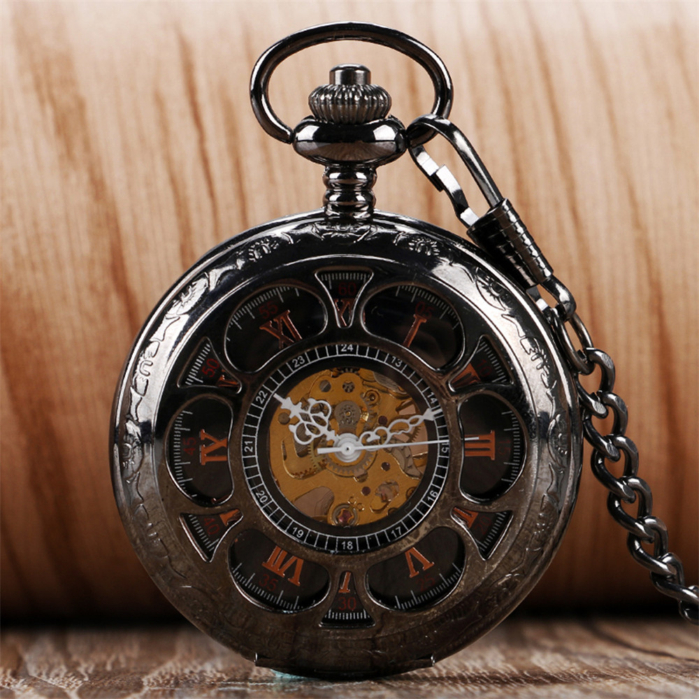 Różowe złoto/czarny kwiat dyni – Luxury Watch Gold And Black recenzja i cena