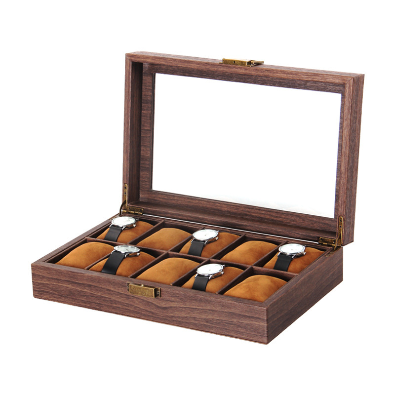 Luksusowe drewniane 2/3/6/10/1 – Luxury Watch Stand recenzja i cena