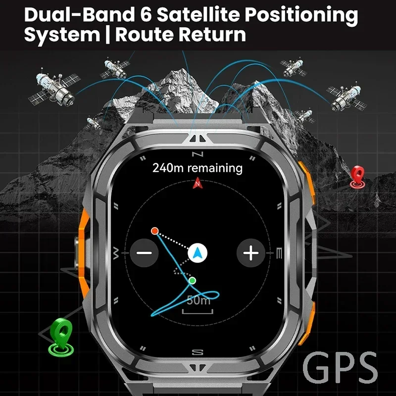 Luksusowy smartwatch AMOLED z  – Compass Watch Luxury recenzja i cena