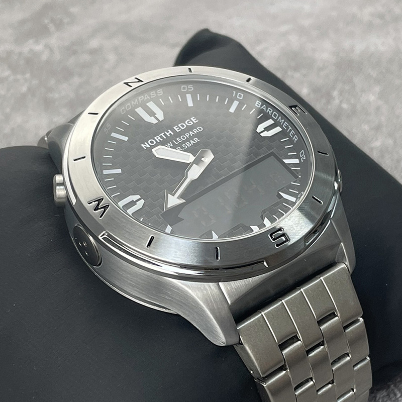 NORTH EDGE Męskie sportowe zeg – Compass Watch Luxury recenzja i cena