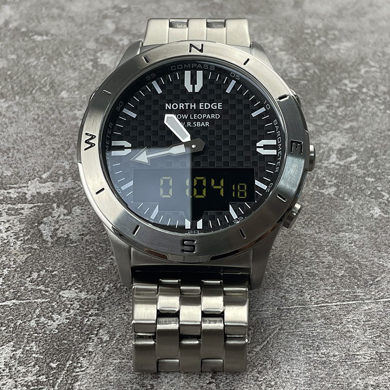 NORTH EDGE Męskie sportowe zeg – Compass Watch Luxury recenzja i cena