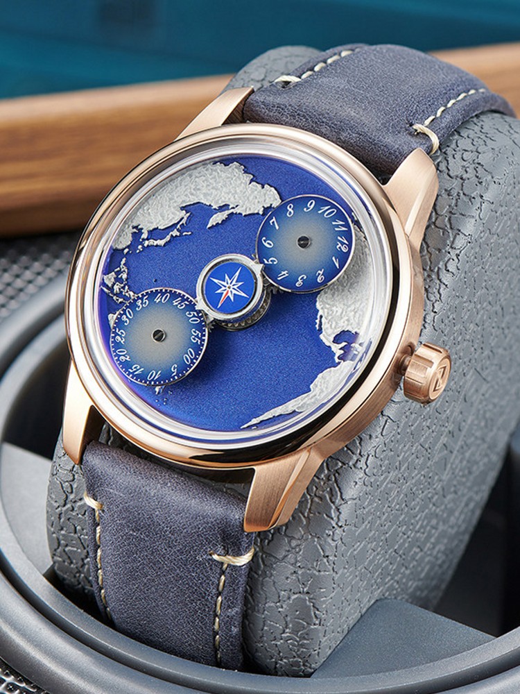 Męskie zegarki na rękę Casual  – Compass Watch Luxury recenzja i cena