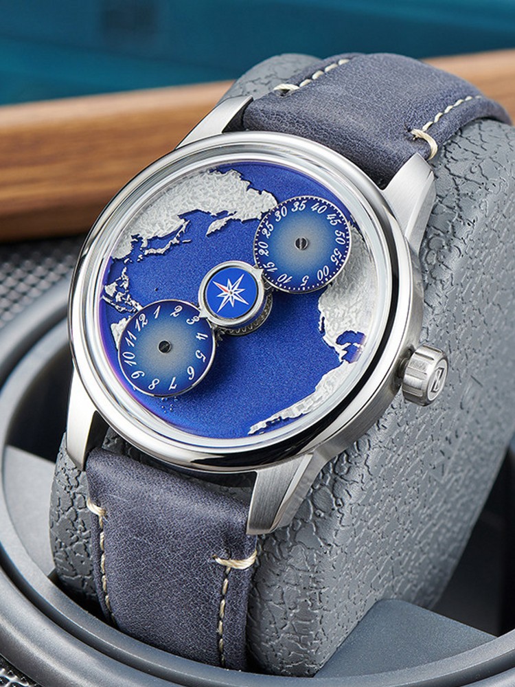 Męskie zegarki na rękę Casual  – Compass Watch Luxury recenzja i cena