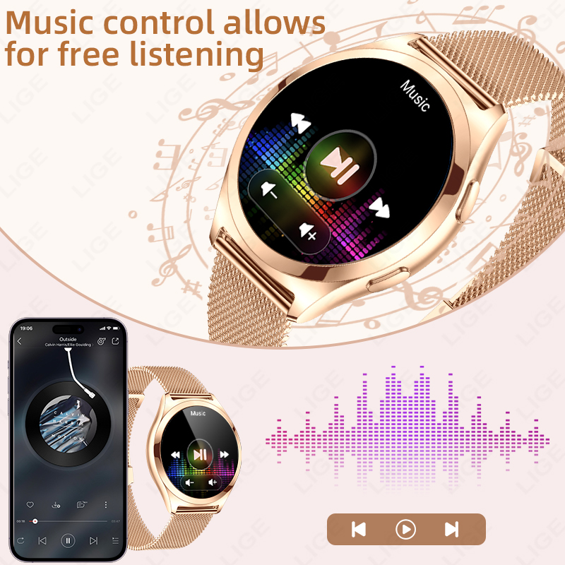 LIGE Luksusowy Smartwatch Dams – Compass Watch Luxury recenzja i cena