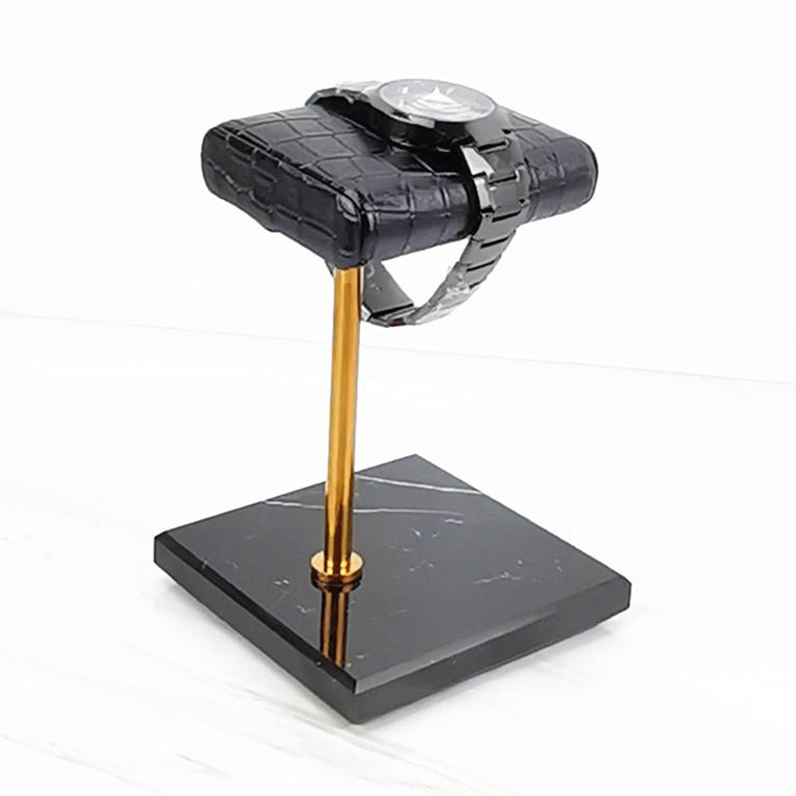 Przenośny marmur i PU Leather  – Luxury Watch Stand recenzja i cena