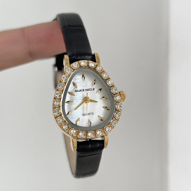 Luksusowy damski zegarek kwarc – Luxury Watch Gold And Black recenzja i cena