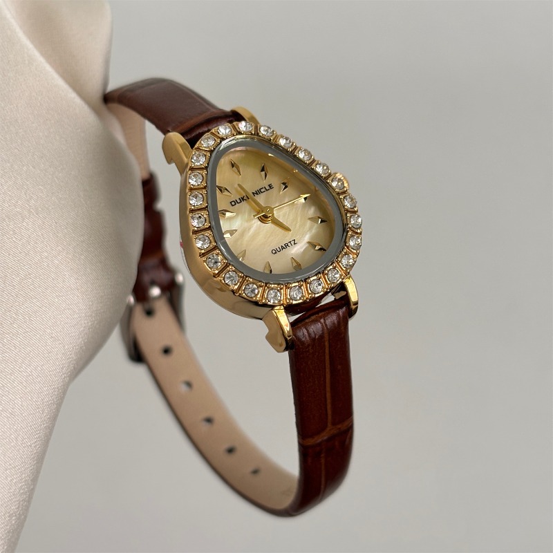 Luksusowy damski zegarek kwarc – Luxury Watch Gold And Black recenzja i cena