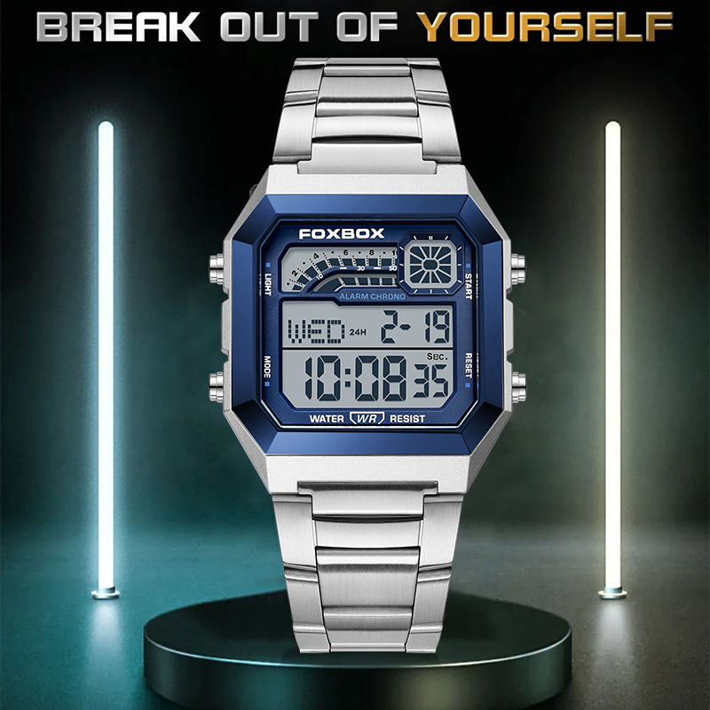 FOXBOX Modny Luksusowy Cyfrowy – Luxury Watch For Men recenzja i cena