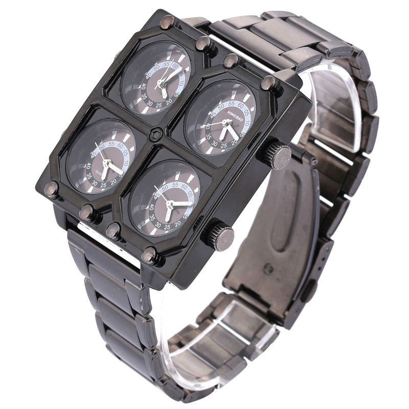 Shiweibao zegarki kwarcowe męż – Luxury Watch All Black recenzja i cena