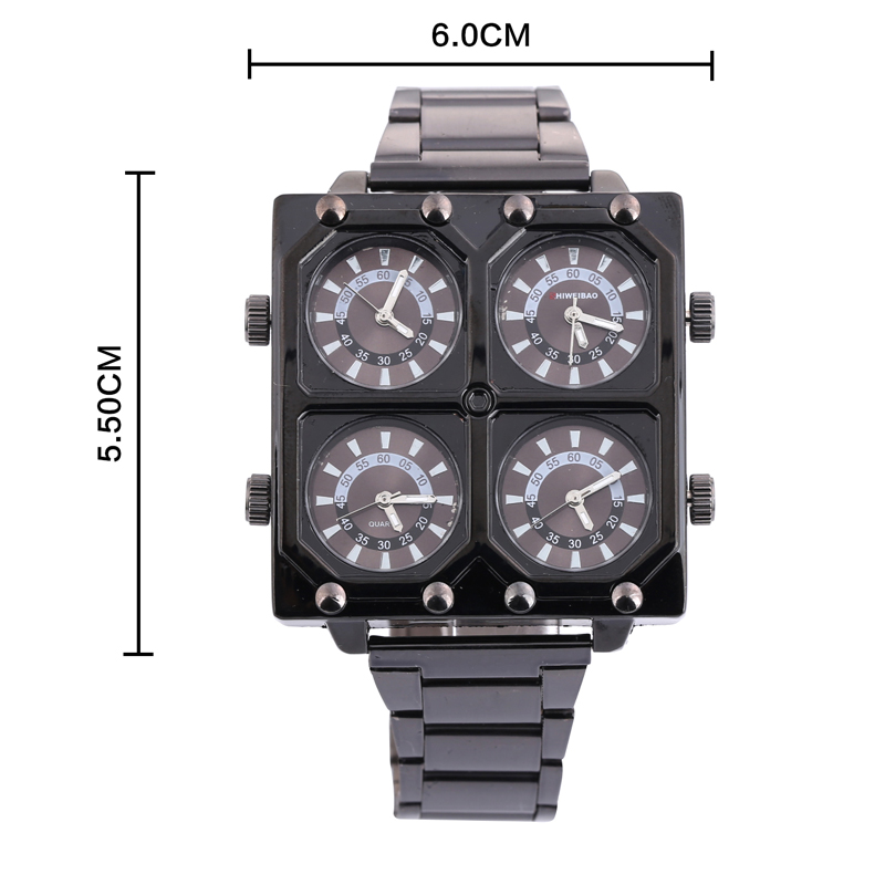 Shiweibao zegarki kwarcowe męż – Luxury Watch All Black recenzja i cena