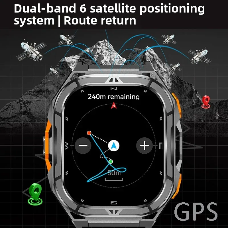 Luksusowy smartwatch AMOLED z  – Compass Watch Luxury recenzja i cena