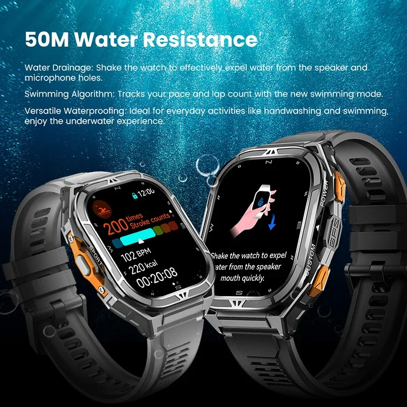 Luksusowy smartwatch AMOLED z  – Compass Watch Luxury recenzja i cena