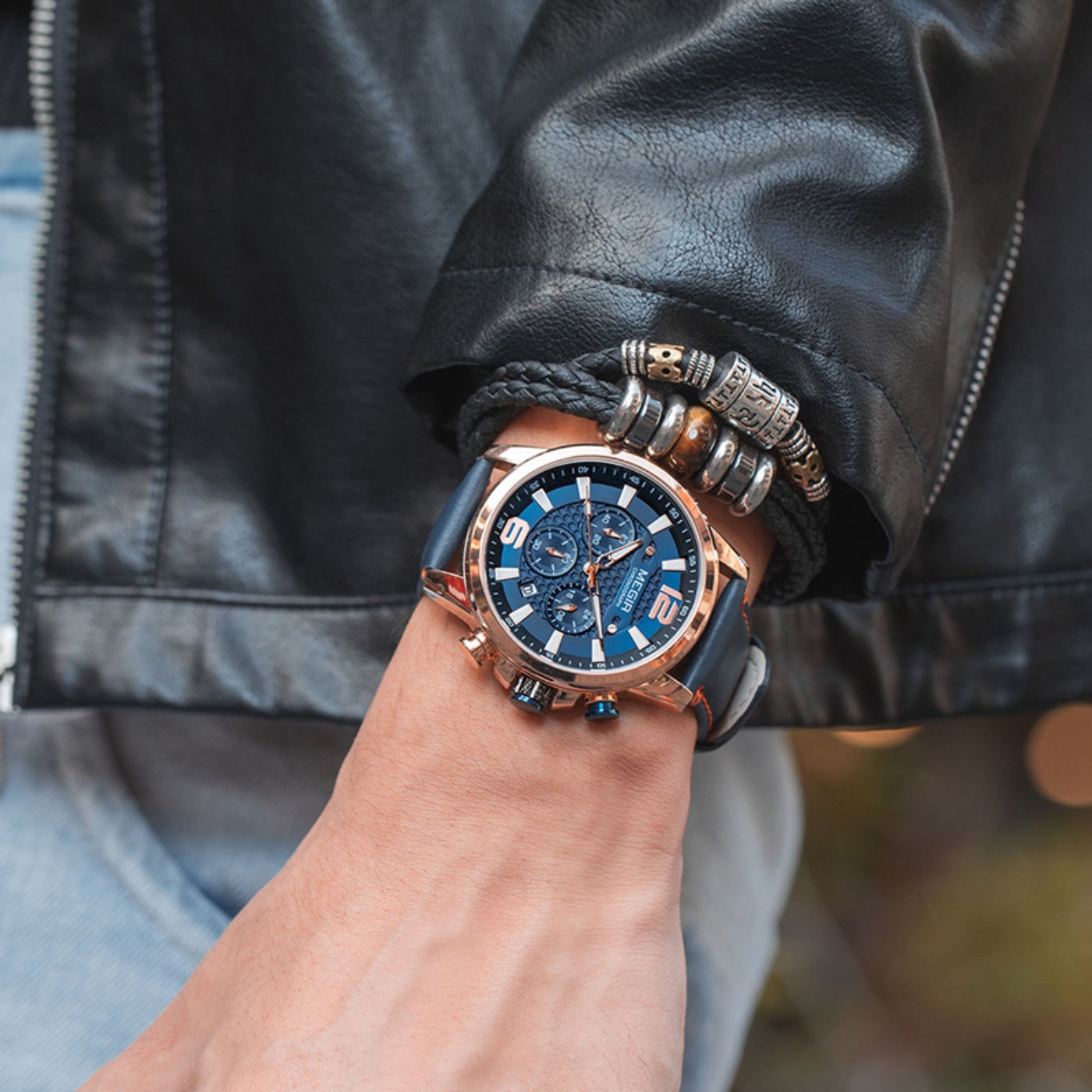 MEGIR 2020 Luksusowe Zegarki M – Luxury Watch Brands recenzja i cena