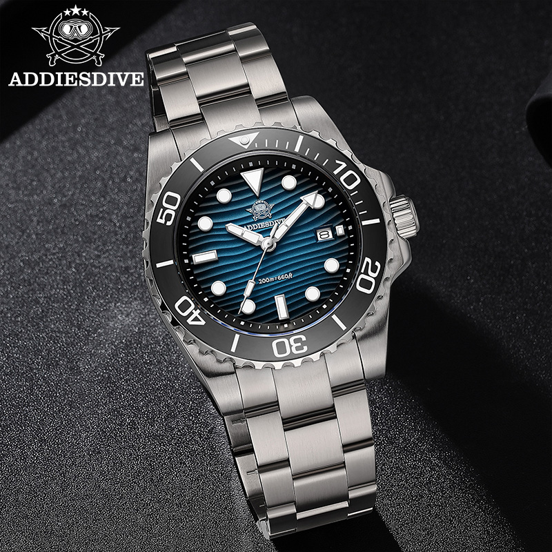 ADDIESDIVE Męski Zegarek Kwarc – Luxury Watch Japanese recenzja i cena