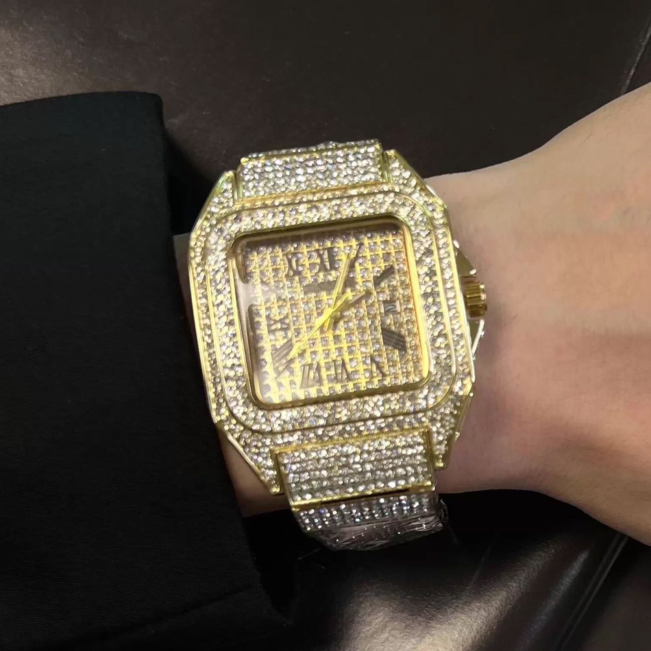 Złoty lub czarny zegarek Ice O – Luxury Watch Gold And Black recenzja i cena