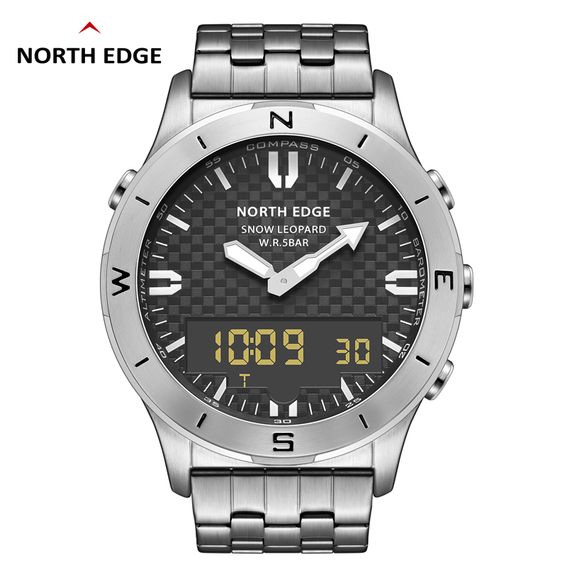 NORTH EDGE męski sportowy zega – Compass Watch Luxury recenzja i cena